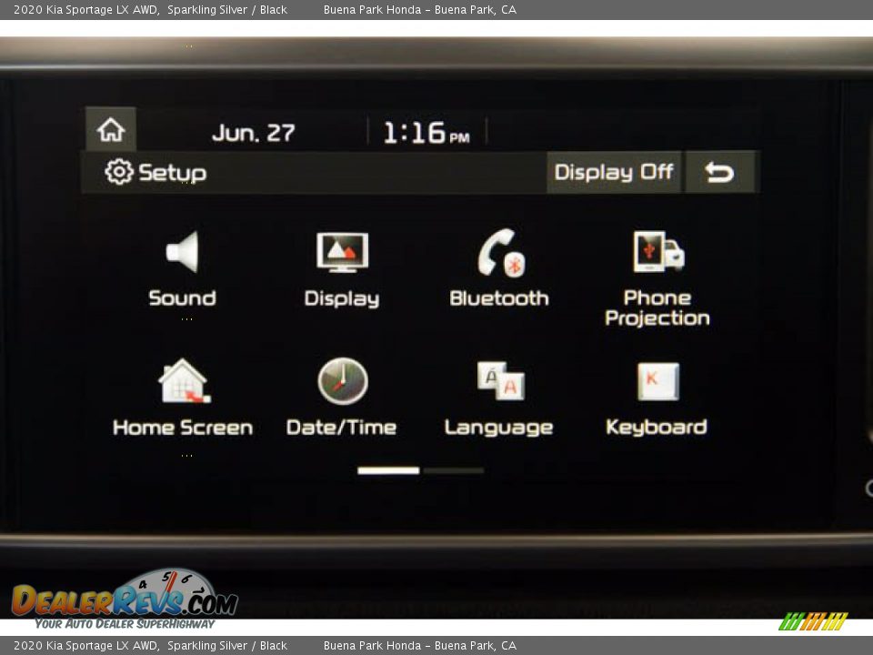 2020 Kia Sportage LX AWD Sparkling Silver / Black Photo #24