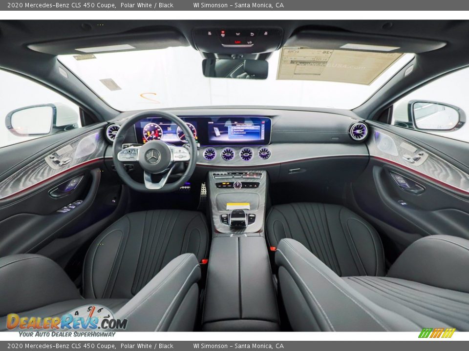 2020 Mercedes-Benz CLS 450 Coupe Polar White / Black Photo #10