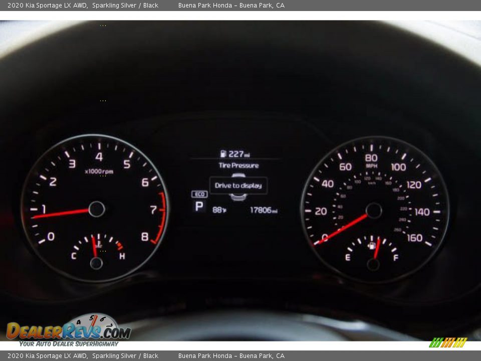 2020 Kia Sportage LX AWD Sparkling Silver / Black Photo #26