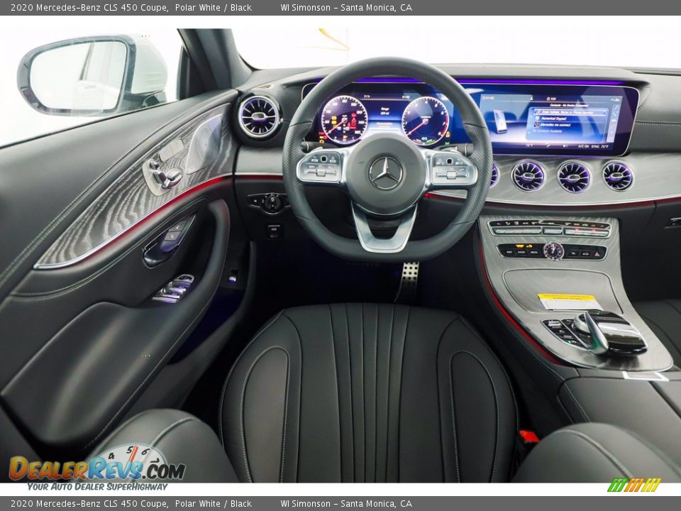 2020 Mercedes-Benz CLS 450 Coupe Polar White / Black Photo #11