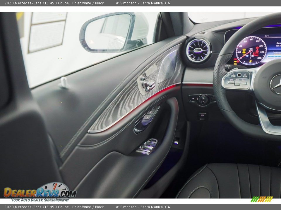 2020 Mercedes-Benz CLS 450 Coupe Polar White / Black Photo #12
