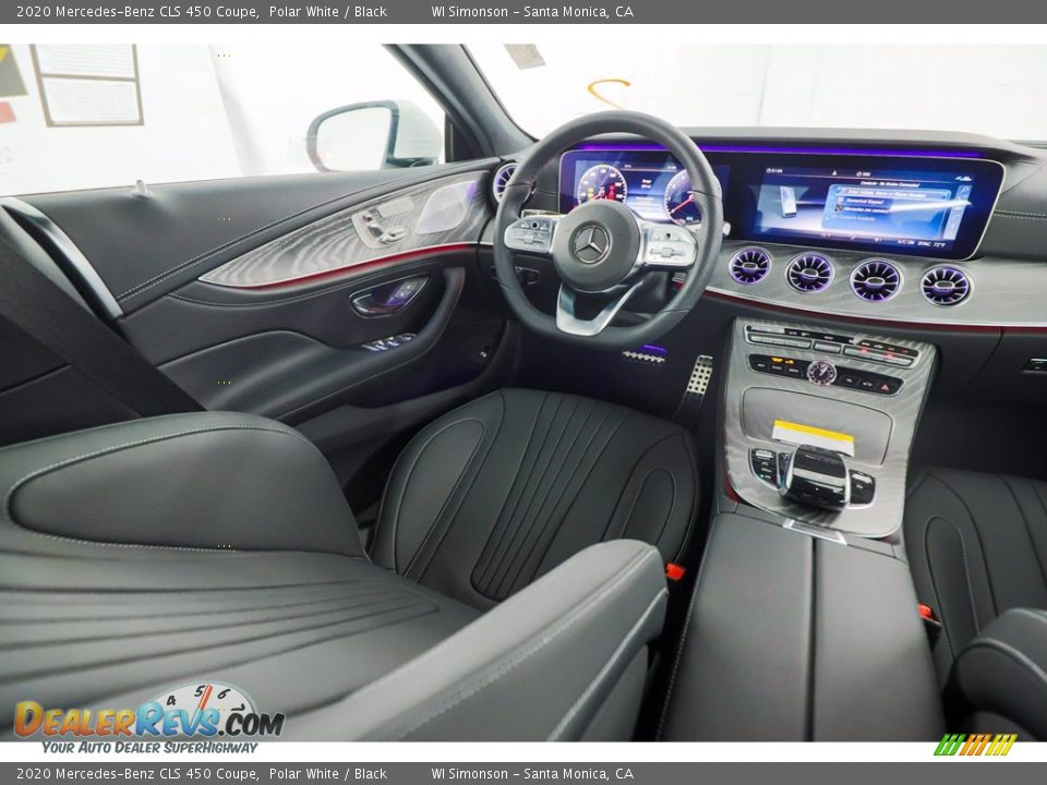 2020 Mercedes-Benz CLS 450 Coupe Polar White / Black Photo #14