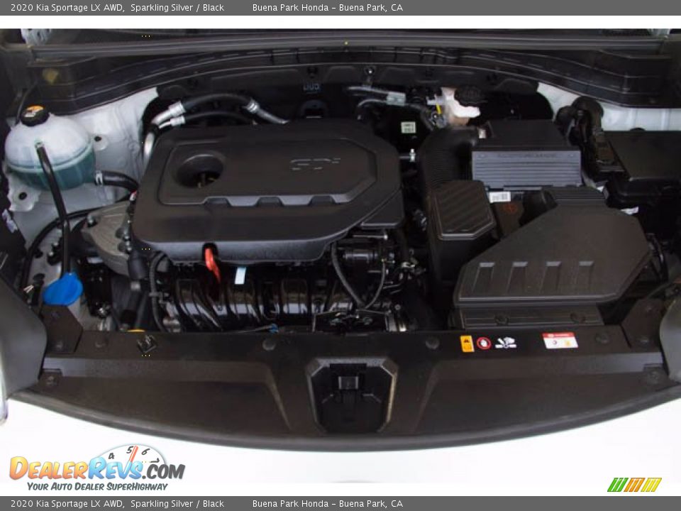 2020 Kia Sportage LX AWD Sparkling Silver / Black Photo #32