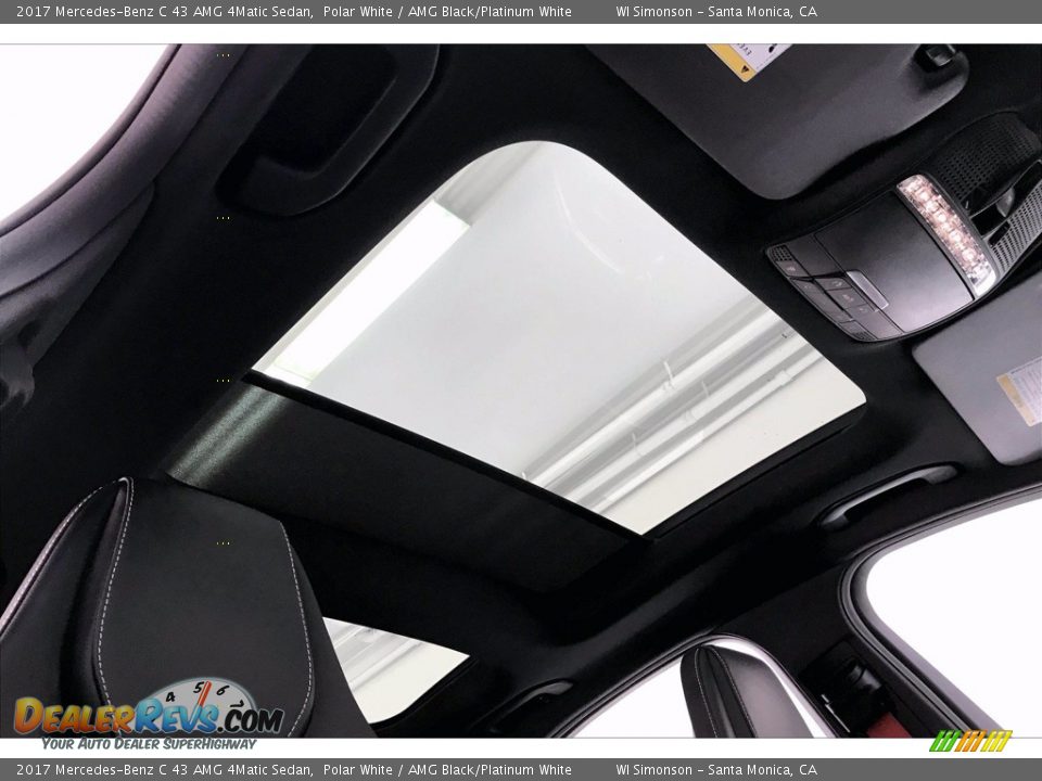 Sunroof of 2017 Mercedes-Benz C 43 AMG 4Matic Sedan Photo #29