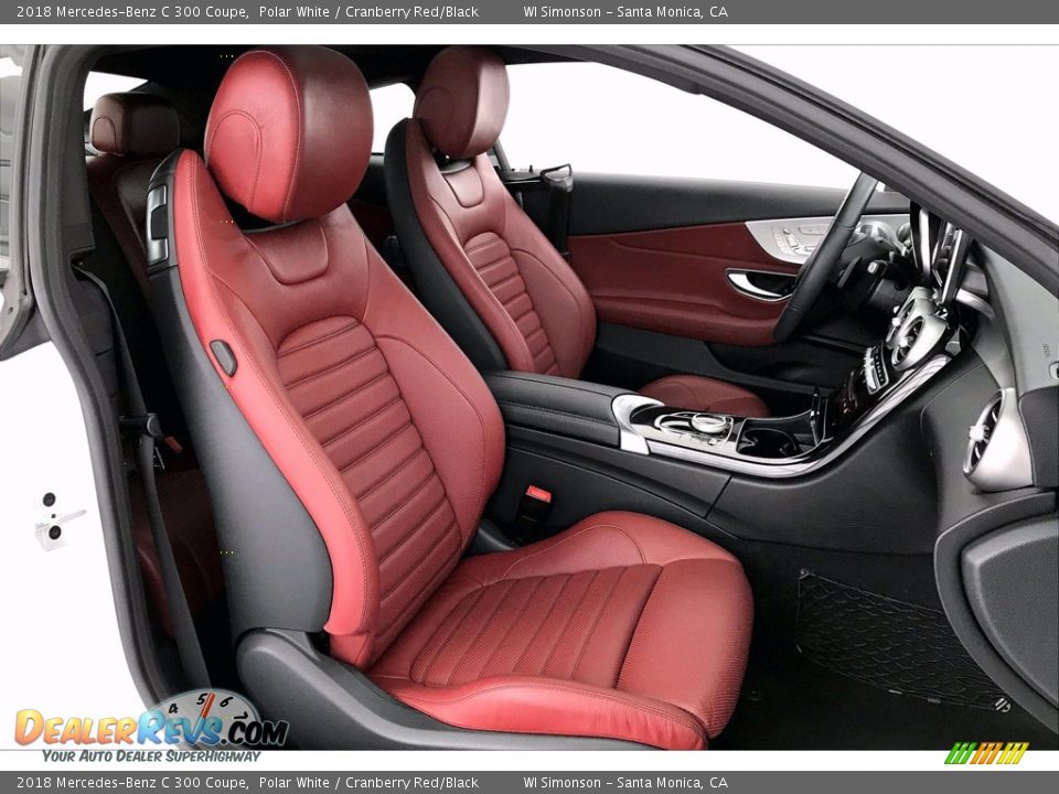 Front Seat of 2018 Mercedes-Benz C 300 Coupe Photo #6