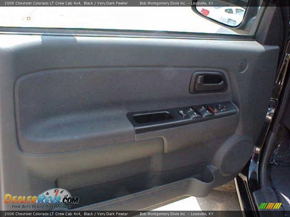 2006 Chevrolet Colorado LT Crew Cab 4x4 Black / Very Dark Pewter Photo #6