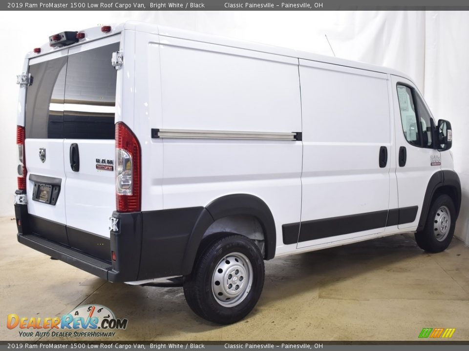 2019 Ram ProMaster 1500 Low Roof Cargo Van Bright White / Black Photo #2