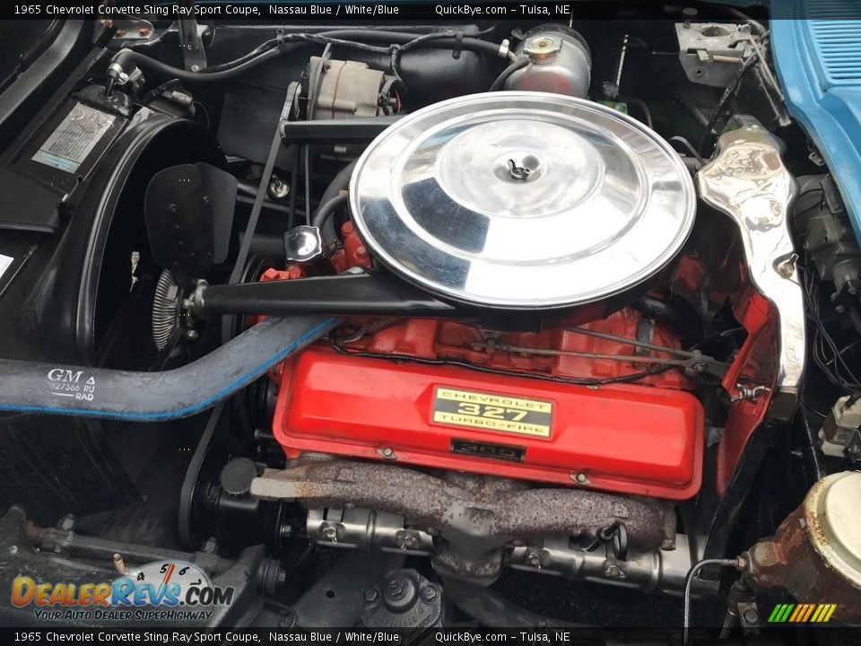 1965 Chevrolet Corvette Sting Ray Sport Coupe 327 cid 300 hp V8 Engine Photo #14