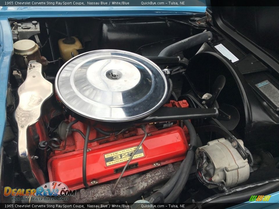 1965 Chevrolet Corvette Sting Ray Sport Coupe 327 cid 300 hp V8 Engine Photo #15
