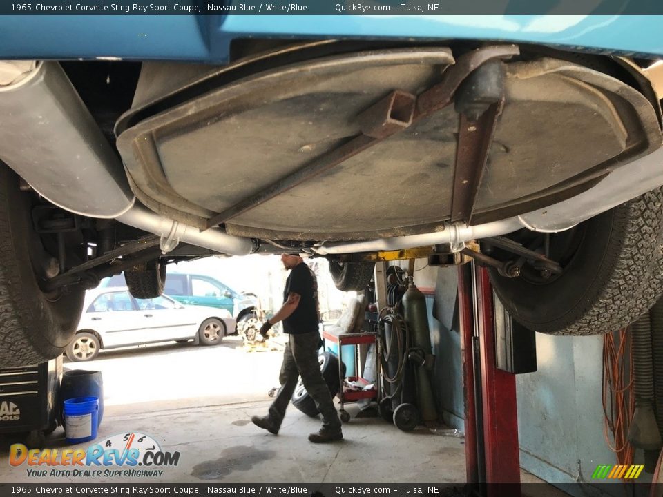 Undercarriage of 1965 Chevrolet Corvette Sting Ray Sport Coupe Photo #18