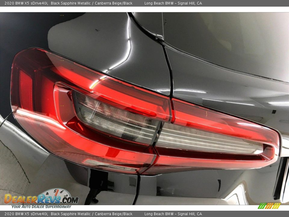 2020 BMW X5 sDrive40i Black Sapphire Metallic / Canberra Beige/Black Photo #15