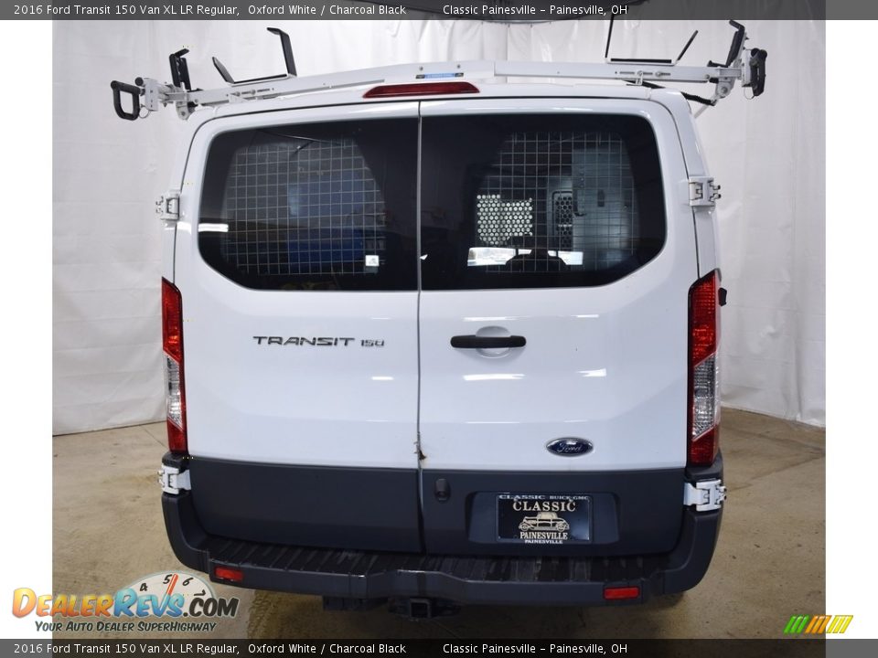 2016 Ford Transit 150 Van XL LR Regular Oxford White / Charcoal Black Photo #3