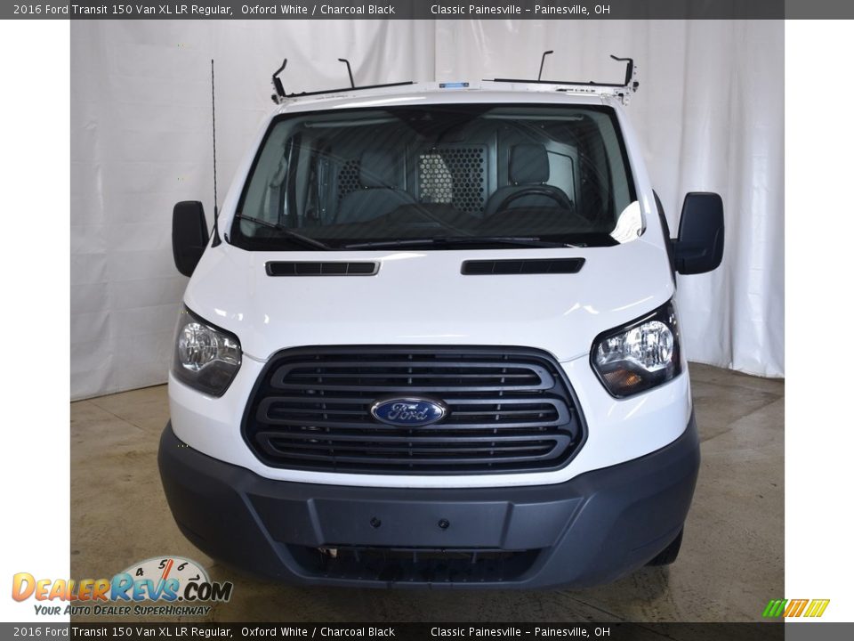 2016 Ford Transit 150 Van XL LR Regular Oxford White / Charcoal Black Photo #4