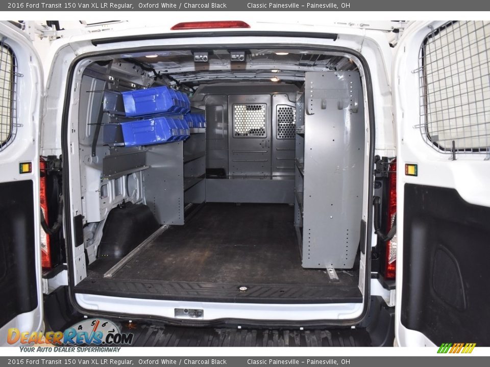2016 Ford Transit 150 Van XL LR Regular Oxford White / Charcoal Black Photo #7