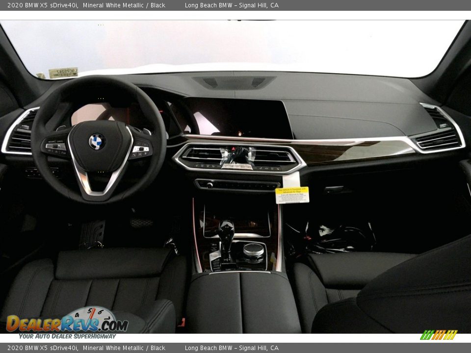 2020 BMW X5 sDrive40i Mineral White Metallic / Black Photo #5