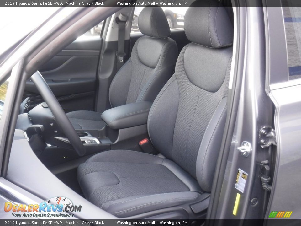 2019 Hyundai Santa Fe SE AWD Machine Gray / Black Photo #13