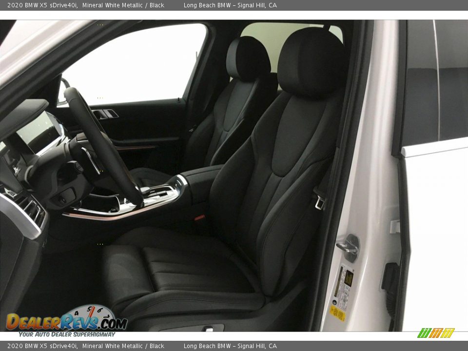 2020 BMW X5 sDrive40i Mineral White Metallic / Black Photo #9