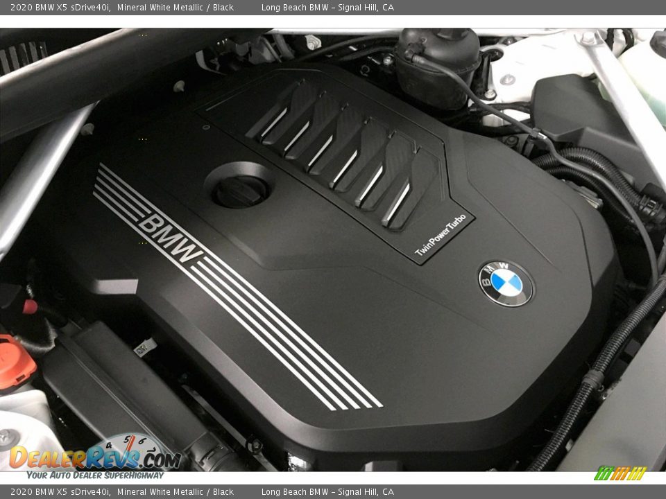 2020 BMW X5 sDrive40i Mineral White Metallic / Black Photo #11