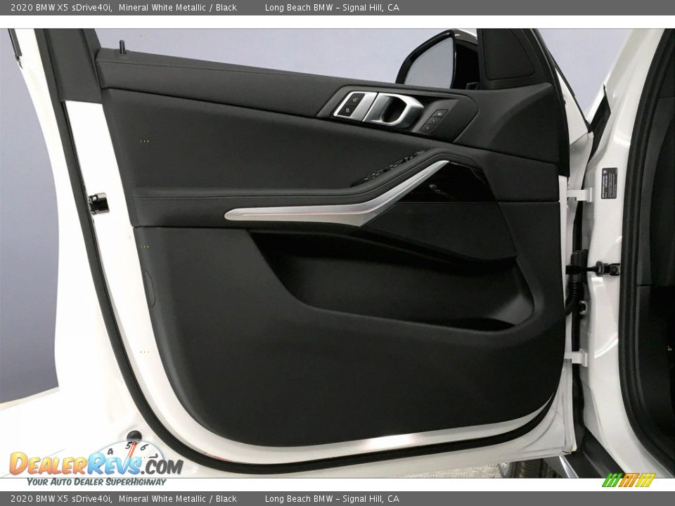 2020 BMW X5 sDrive40i Mineral White Metallic / Black Photo #13