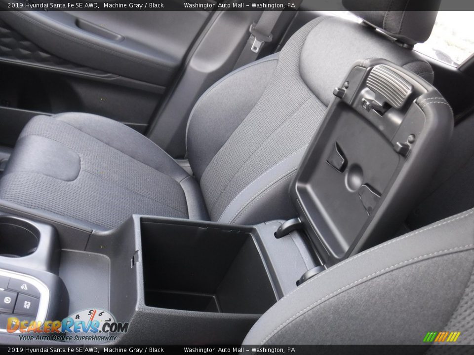 2019 Hyundai Santa Fe SE AWD Machine Gray / Black Photo #19