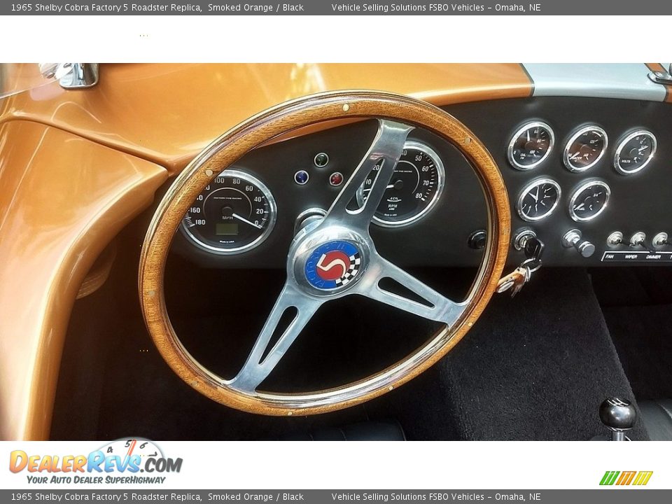 1965 Shelby Cobra Factory 5 Roadster Replica Smoked Orange / Black Photo #2