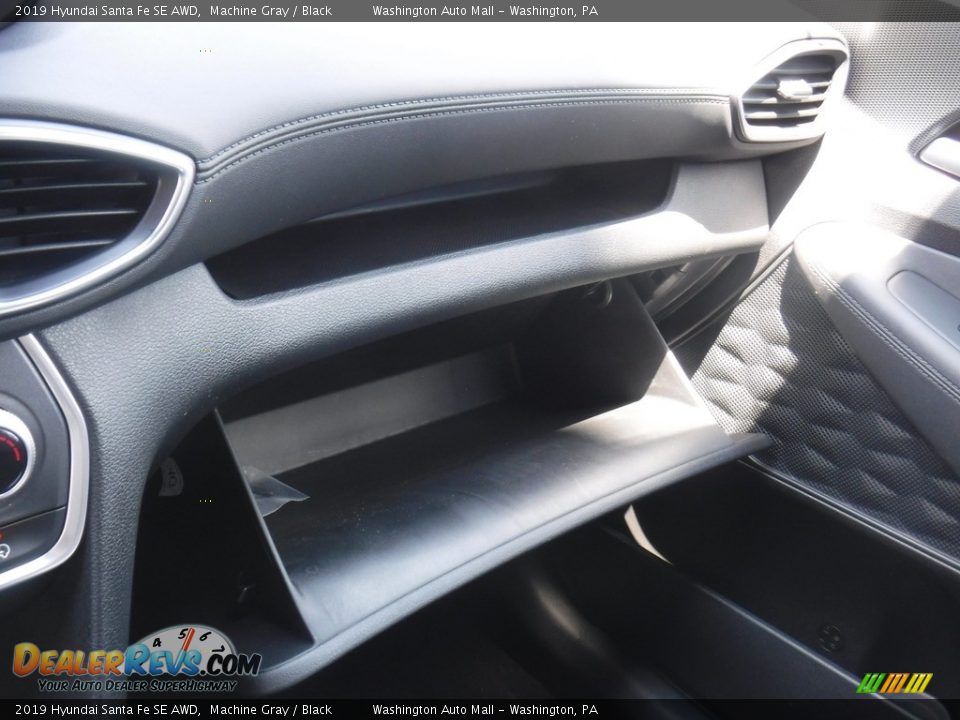 2019 Hyundai Santa Fe SE AWD Machine Gray / Black Photo #23