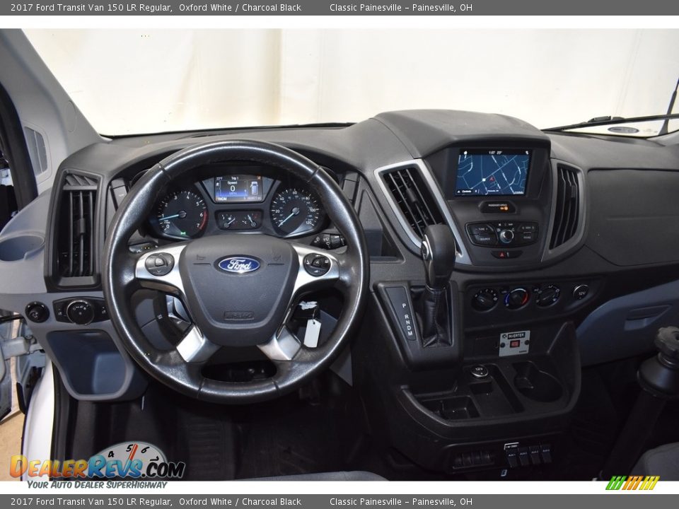 Dashboard of 2017 Ford Transit Van 150 LR Regular Photo #9