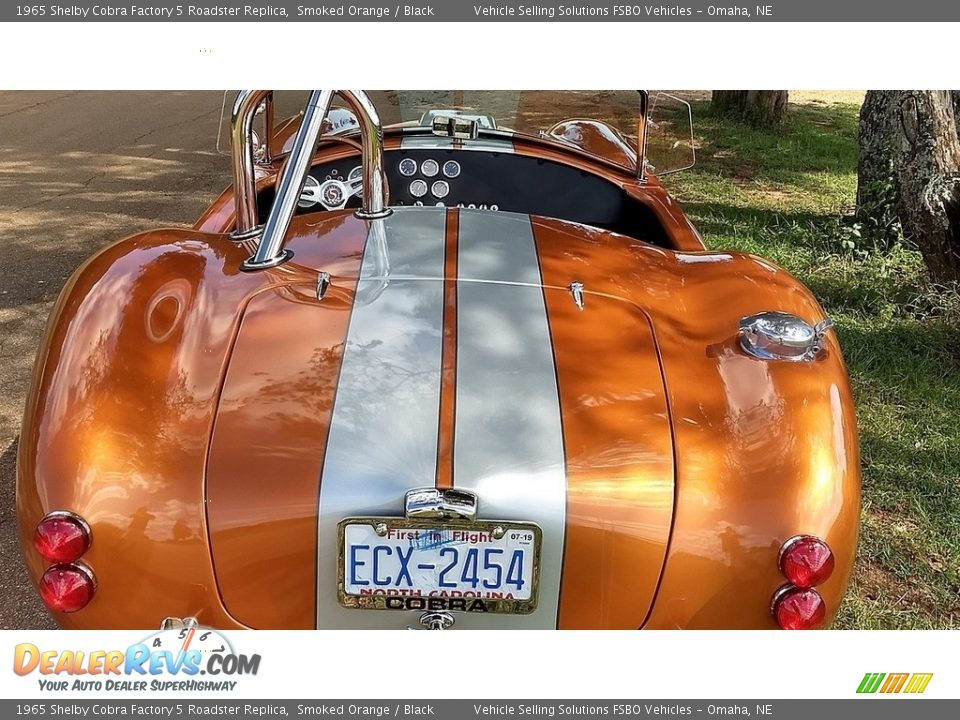 1965 Shelby Cobra Factory 5 Roadster Replica Smoked Orange / Black Photo #4