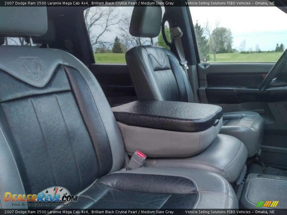 Front Seat of 2007 Dodge Ram 3500 Laramie Mega Cab 4x4 Photo #9