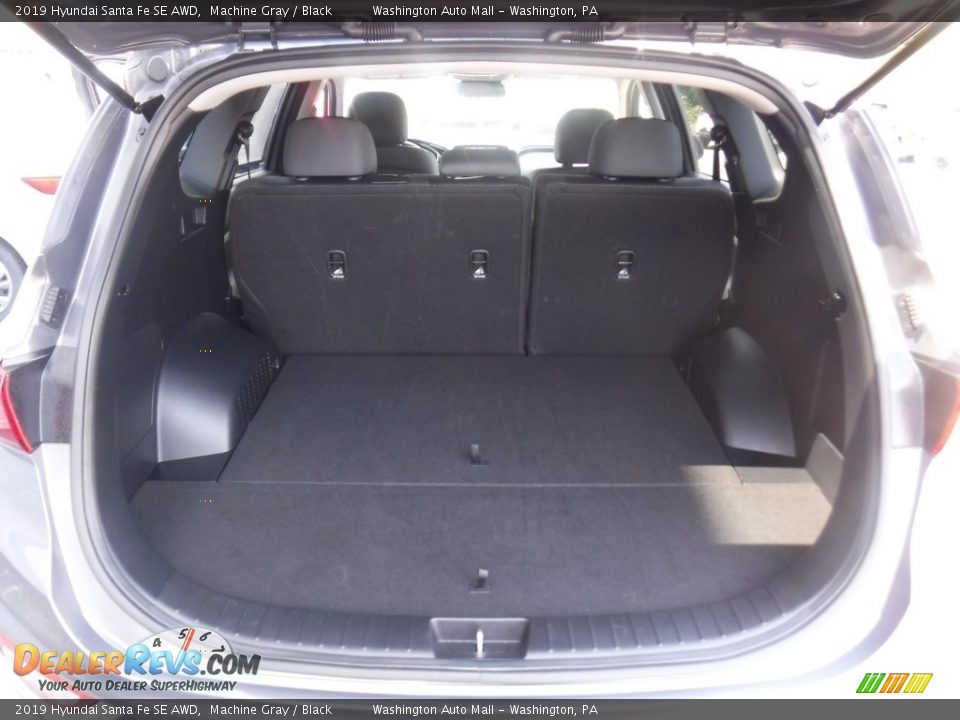 2019 Hyundai Santa Fe SE AWD Machine Gray / Black Photo #25