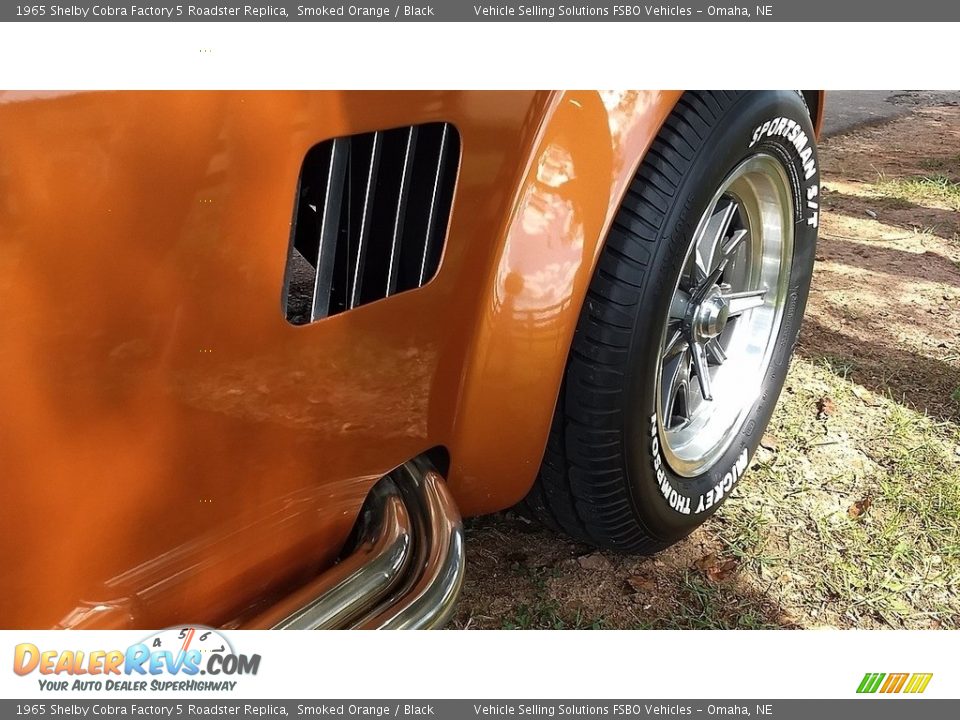 1965 Shelby Cobra Factory 5 Roadster Replica Smoked Orange / Black Photo #6