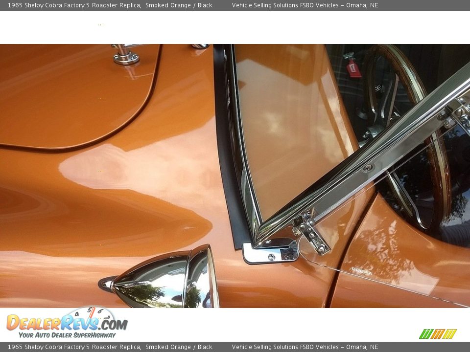 1965 Shelby Cobra Factory 5 Roadster Replica Smoked Orange / Black Photo #7
