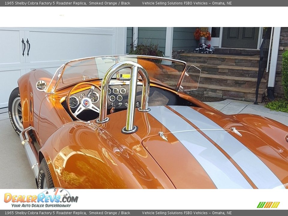 1965 Shelby Cobra Factory 5 Roadster Replica Smoked Orange / Black Photo #10