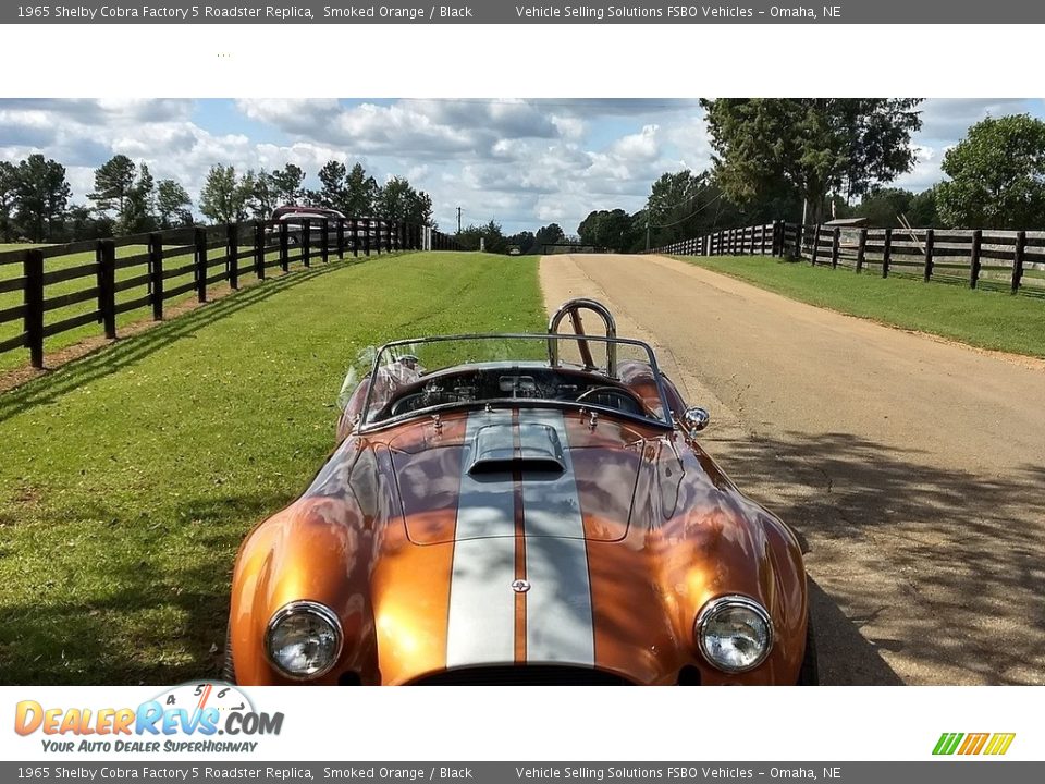 1965 Shelby Cobra Factory 5 Roadster Replica Smoked Orange / Black Photo #13