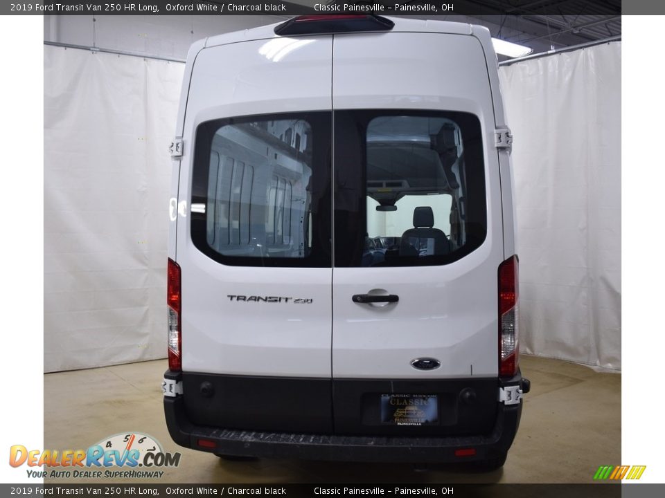 2019 Ford Transit Van 250 HR Long Oxford White / Charcoal black Photo #3