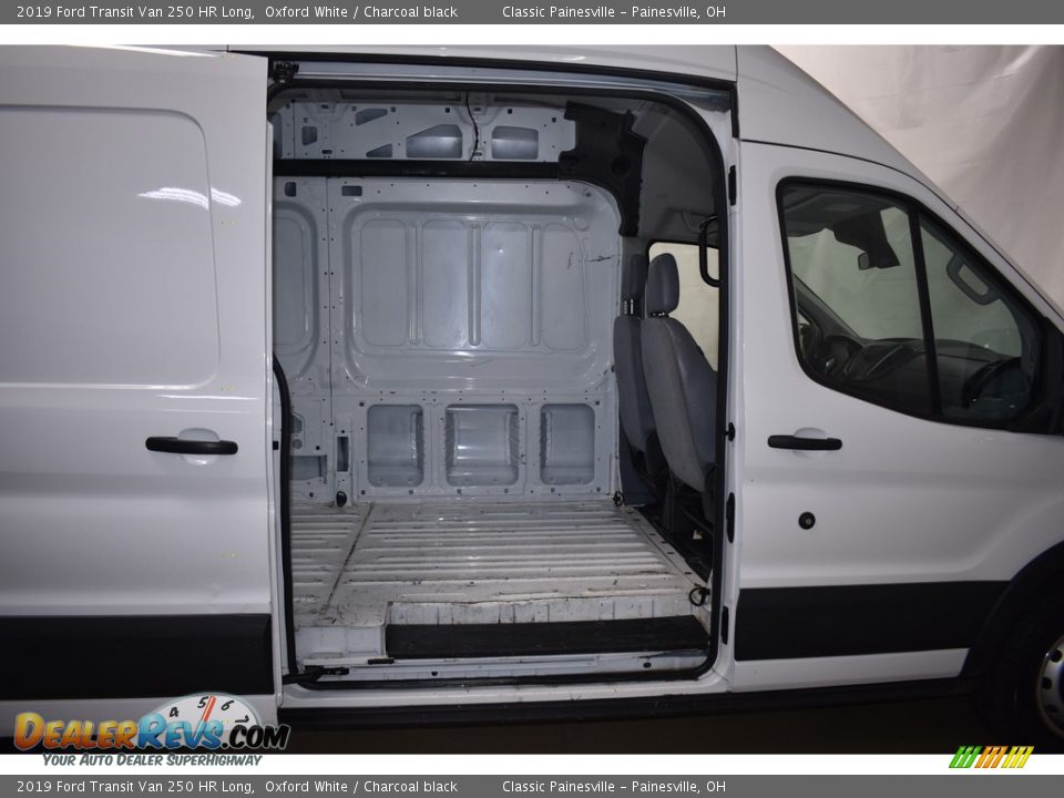 2019 Ford Transit Van 250 HR Long Oxford White / Charcoal black Photo #8