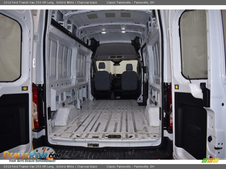 2019 Ford Transit Van 250 HR Long Oxford White / Charcoal black Photo #9