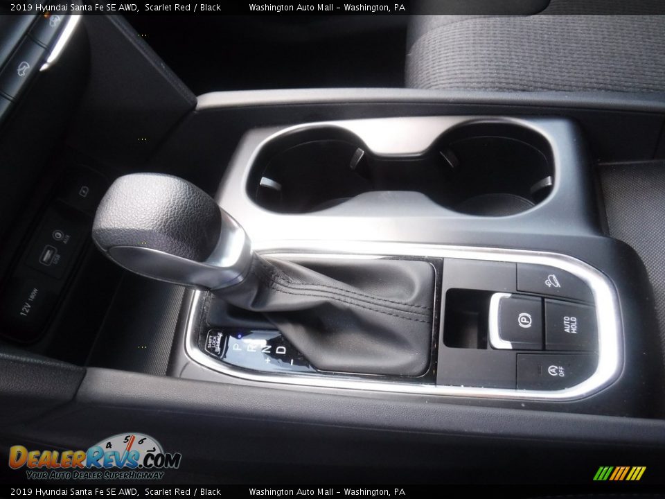 2019 Hyundai Santa Fe SE AWD Scarlet Red / Black Photo #16