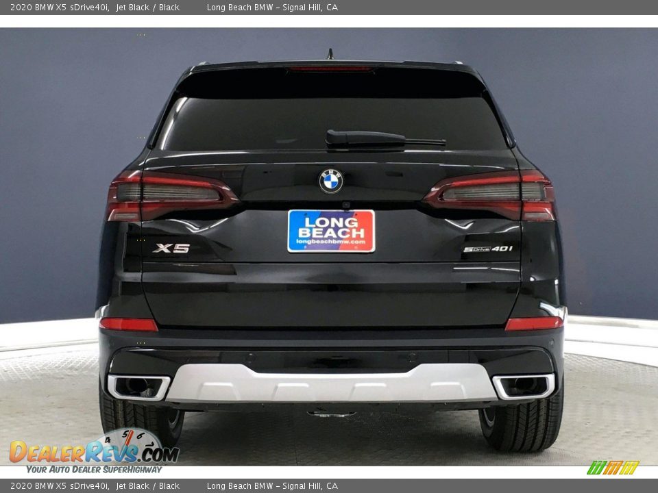 2020 BMW X5 sDrive40i Jet Black / Black Photo #4