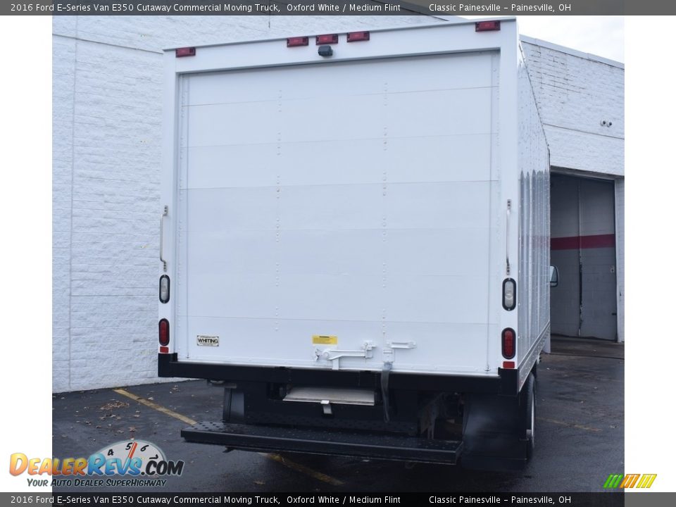 2016 Ford E-Series Van E350 Cutaway Commercial Moving Truck Oxford White / Medium Flint Photo #3