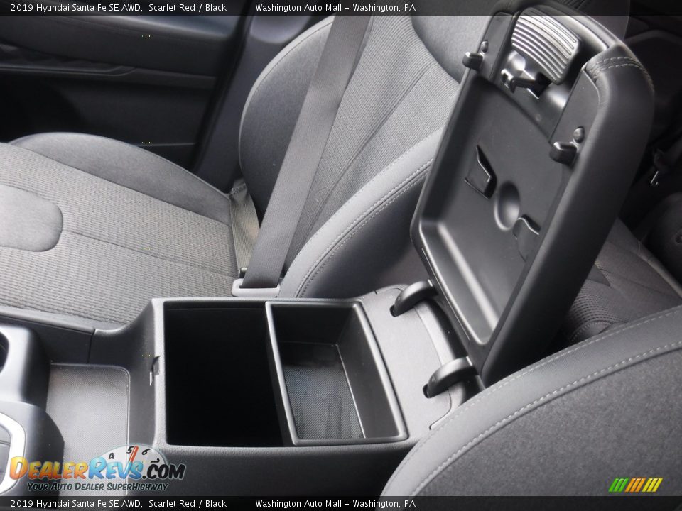 2019 Hyundai Santa Fe SE AWD Scarlet Red / Black Photo #22