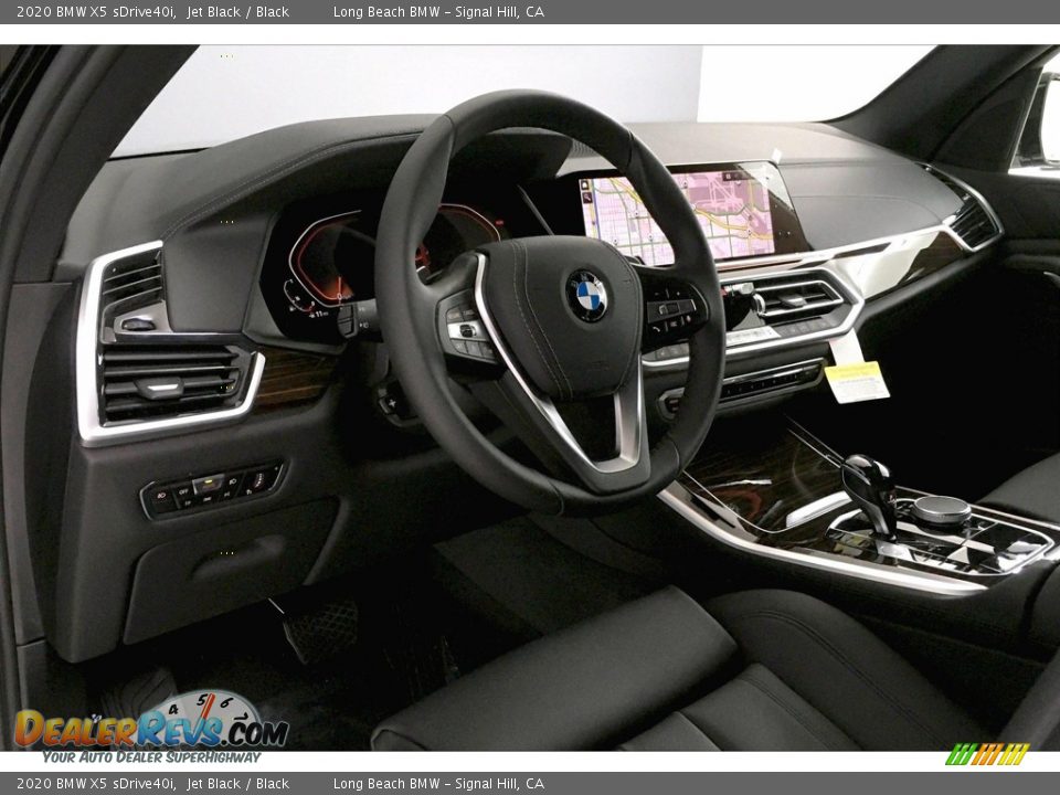 2020 BMW X5 sDrive40i Jet Black / Black Photo #7