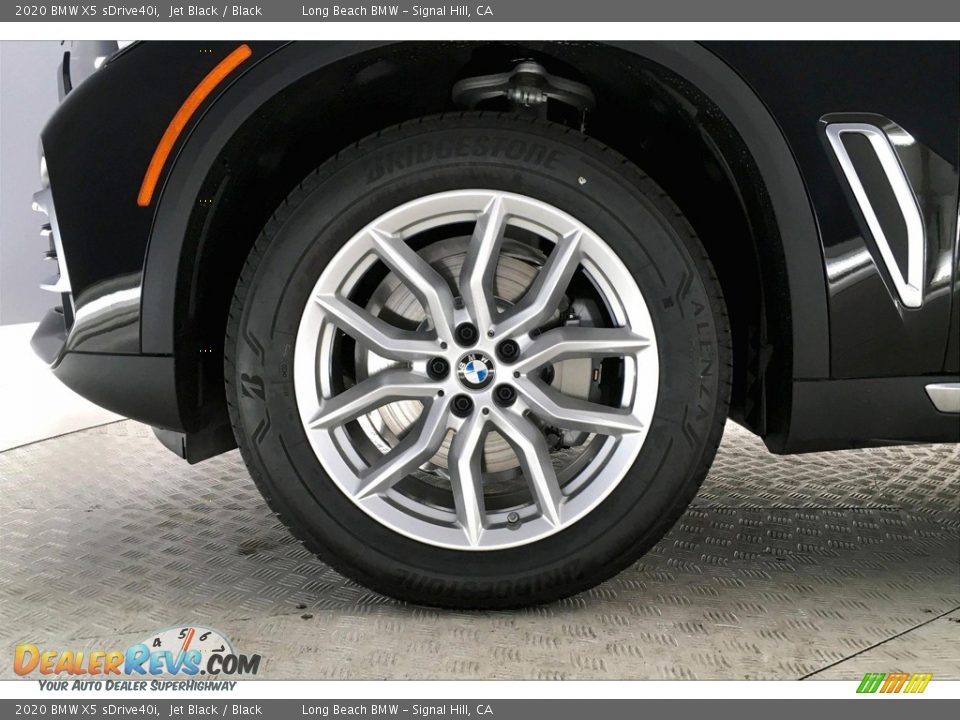 2020 BMW X5 sDrive40i Jet Black / Black Photo #12