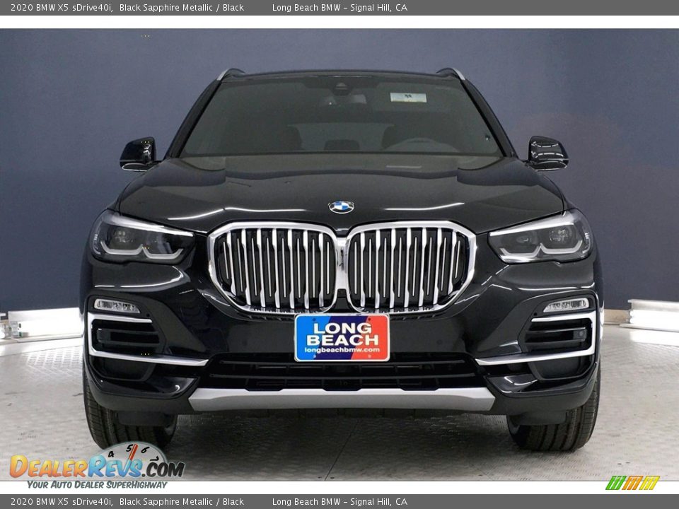 2020 BMW X5 sDrive40i Black Sapphire Metallic / Black Photo #2