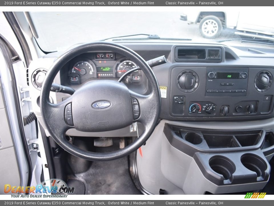 Dashboard of 2019 Ford E Series Cutaway E350 Commercial Moving Truck Photo #10