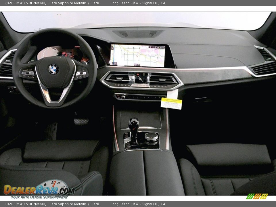2020 BMW X5 sDrive40i Black Sapphire Metallic / Black Photo #5