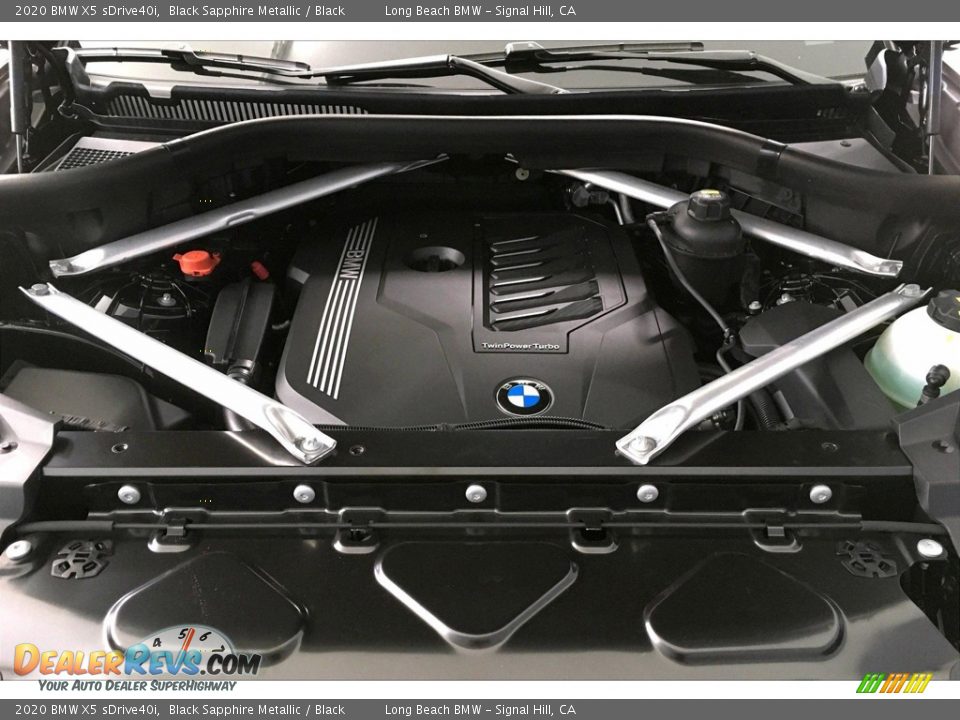 2020 BMW X5 sDrive40i Black Sapphire Metallic / Black Photo #10