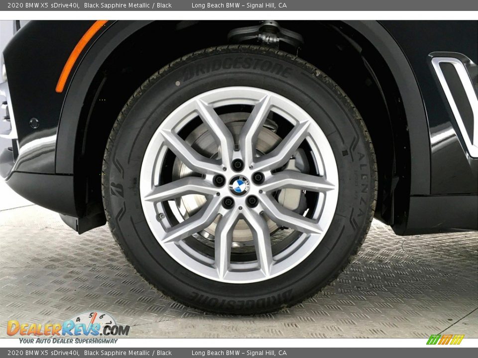 2020 BMW X5 sDrive40i Black Sapphire Metallic / Black Photo #12