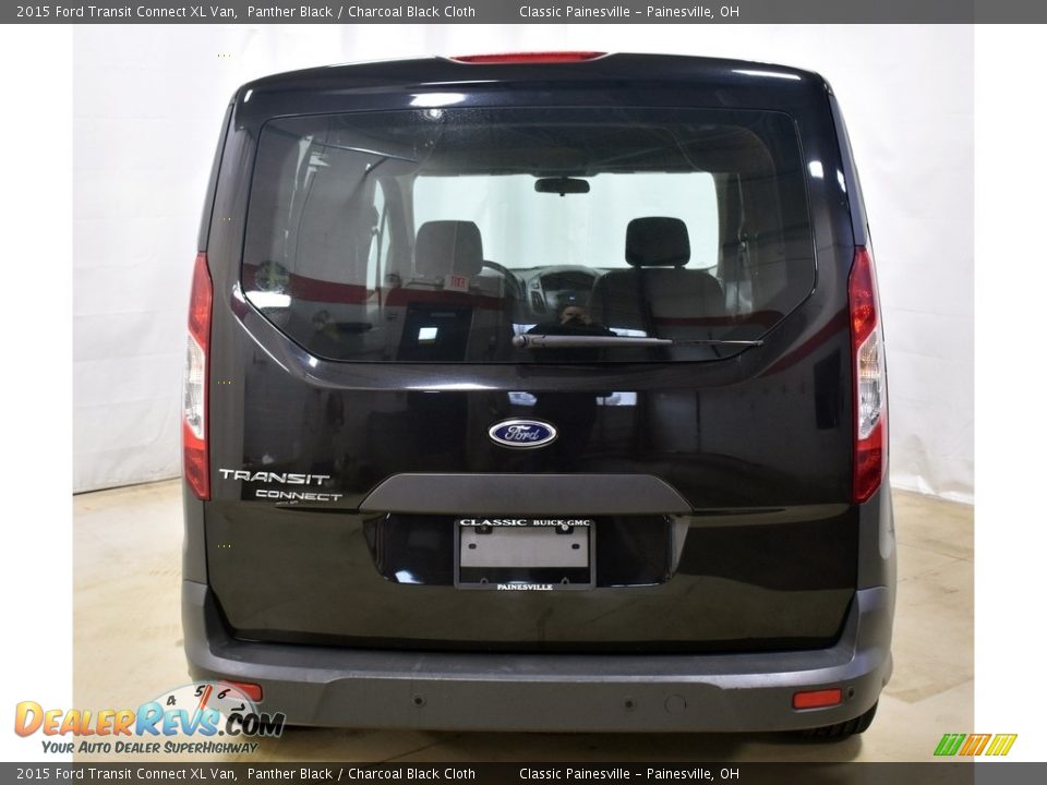 2015 Ford Transit Connect XL Van Panther Black / Charcoal Black Cloth Photo #3