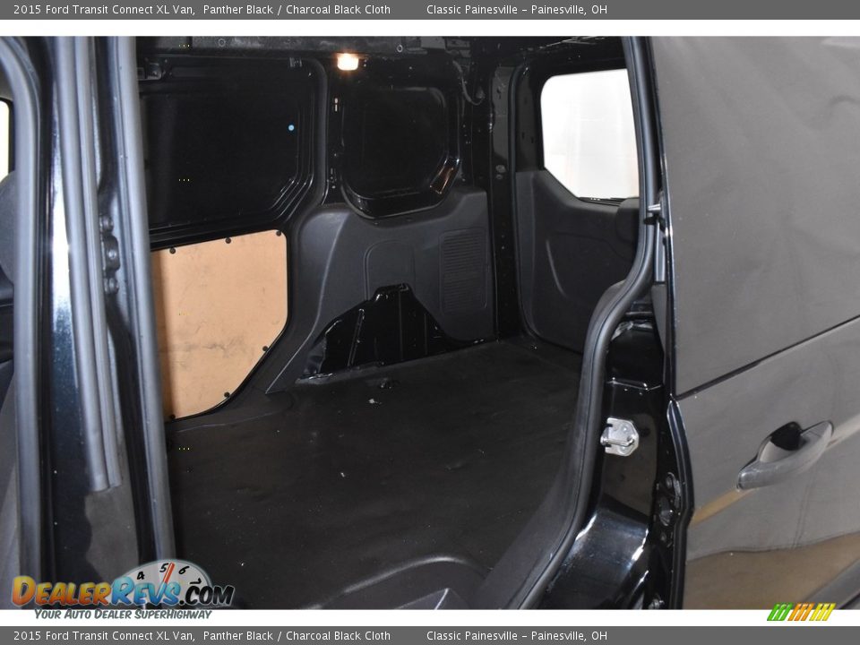 2015 Ford Transit Connect XL Van Panther Black / Charcoal Black Cloth Photo #9